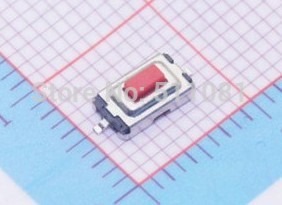 Free-shiping-100pcs-3-6-2-5-mm-3-6-2-5H-SMD-red-Button-switch