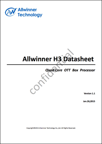 Allwinner_H3_Datasheetv1.1
