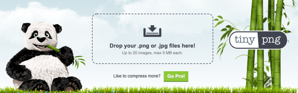 TinyPNG Compress PNG images while preserving transparency